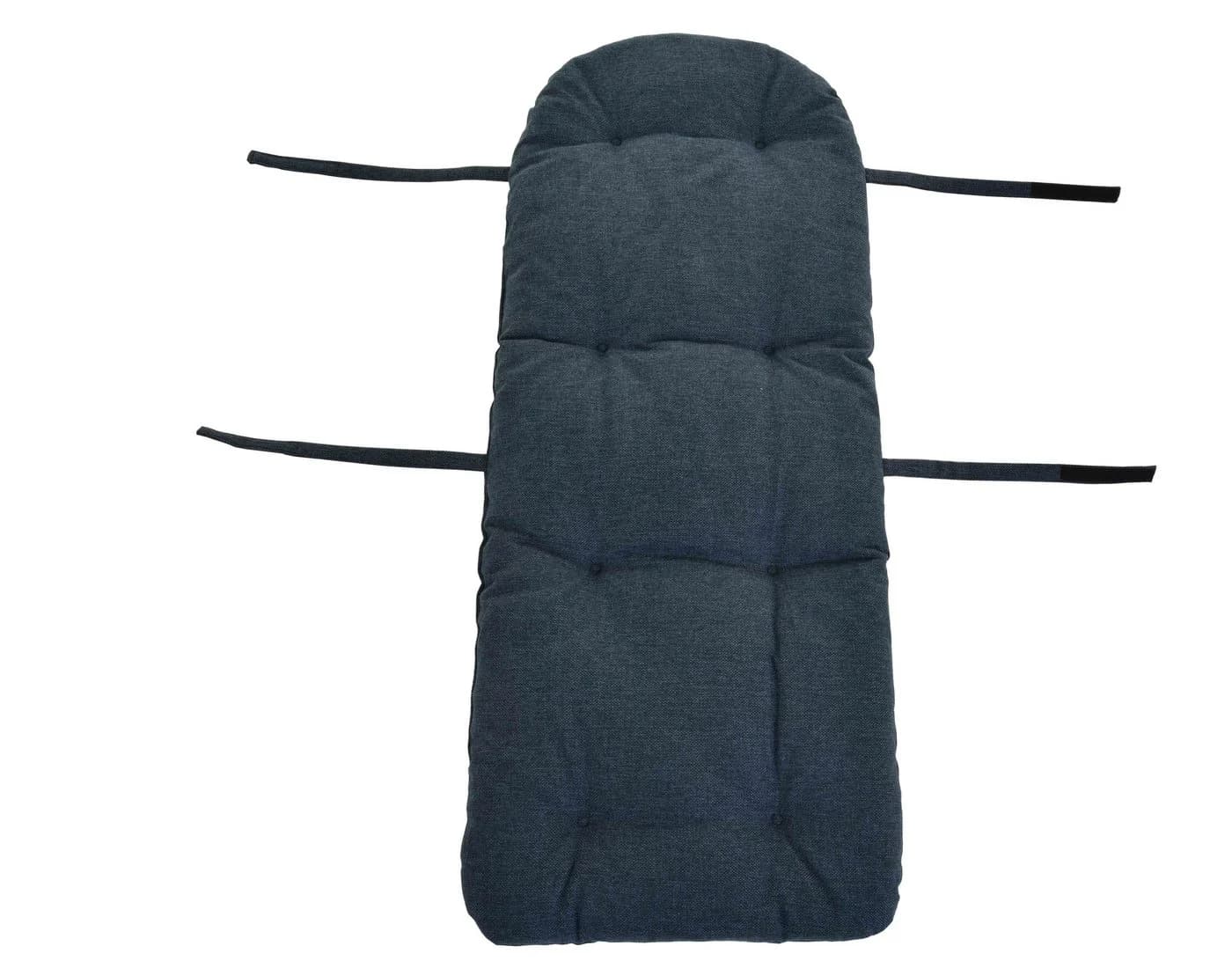 Krines Home Hochlehnerauflage Schaukelstuhl Kissen Dunkelblau