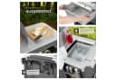 tectake Campingküche Luxus mit Aluminiumgestell und 4 Fächern Grau Bild 5