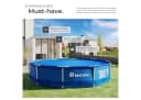 TECTAKE Pool-Solarfolie Blau 250 cm Rund Selbstschwimmend Bild 4