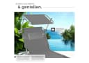 tectake Gartenliege Chloé 2-tlg. Grau mit Sonnendach & verstellbarer Lehne Bild 5