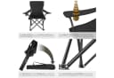 TecTake Campingstuhl faltbar geringes Gewicht 80x48x84,5 cm Bild 5