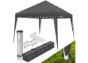 TECTAKE Pavillon Linosa Grau Faltbar Wasserabweisend Bild 2