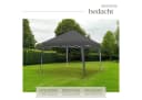 TECTAKE Pavillon Linosa Grau Faltbar Wasserabweisend Bild 3