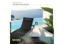 tectake Gartenliege Moana Grau Meliert Verstellbar Bild 4