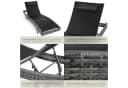 tectake Gartenliege Moana Grau Meliert Verstellbar Bild 5