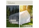 tectake Pavillon Jasko 6x4m mit 4 Seitenteilen Weiß Bild 4