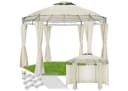 tectake Pavillon Gartenpavillon 6 Seitenteile Bild 2
