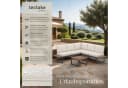 TECTAKE Gartenlounge-Set Aluminium 5-tlg. Eliar Bild 1