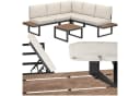TECTAKE Gartenlounge-Set Aluminium 5-tlg. Eliar Bild 2