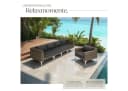 TECTAKE Loungeset Villanova 2 Sessel Aluminium Rattan grau Bild 4