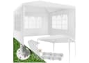 tectake Pavillon Partyzelt Barinas 3x3m Wasserdicht mit Seitenteilen Bild 2