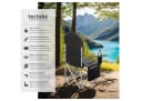 tectake Campingstuhl Gepolstert Schwarz 2er Set Faltbar Bild 1