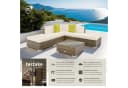 tectake Loungeset Rattan Sitzgruppe 6-tlg. Gartenlounge Paris Bild 1