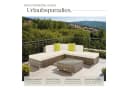 tectake Loungeset Rattan Sitzgruppe 6-tlg. Gartenlounge Paris Bild 4