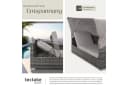 tectake Gartenlounge San Marino 7-tlg. Grau Polyrattan Aluminium Bild 4