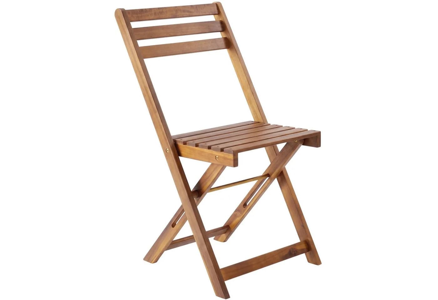 TECTAKE Bistroset Sóller 3-tlg. Klappbar Akazienholz Braun - Bild 3