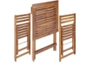 TECTAKE Bistroset Sóller 3-tlg. Klappbar Akazienholz Braun Bild 4