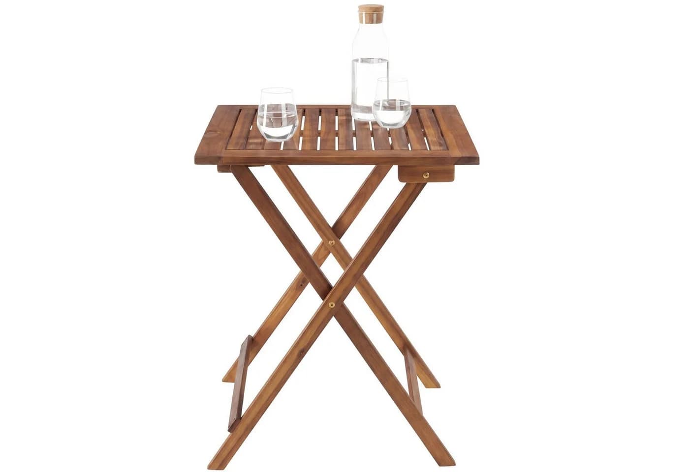 TECTAKE Bistroset Sóller 3-tlg. Klappbar Akazienholz Braun - Bild 5