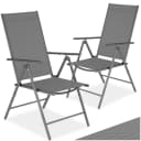 TecTake Gartenstuhl Klappbar 8-fach Verstellbare Rückenlehne Bild 1