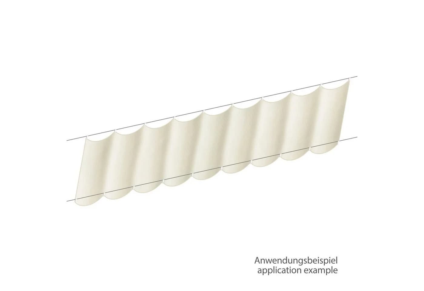 sunprotect Seilspannsonnensegel Montage-Set für Seilspann-Markise