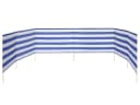 Ladeheid Strand Windschutz Sichtschutz Paravent 5m Bild 1