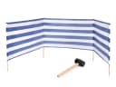Garronda Windschutz Strand Sichtschutz 4m bunt mit Gummihammer Bild 2
