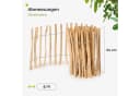 Garronda Staketenzaun 60cm x 5m Steckzaun Haselnussholz Bild 3