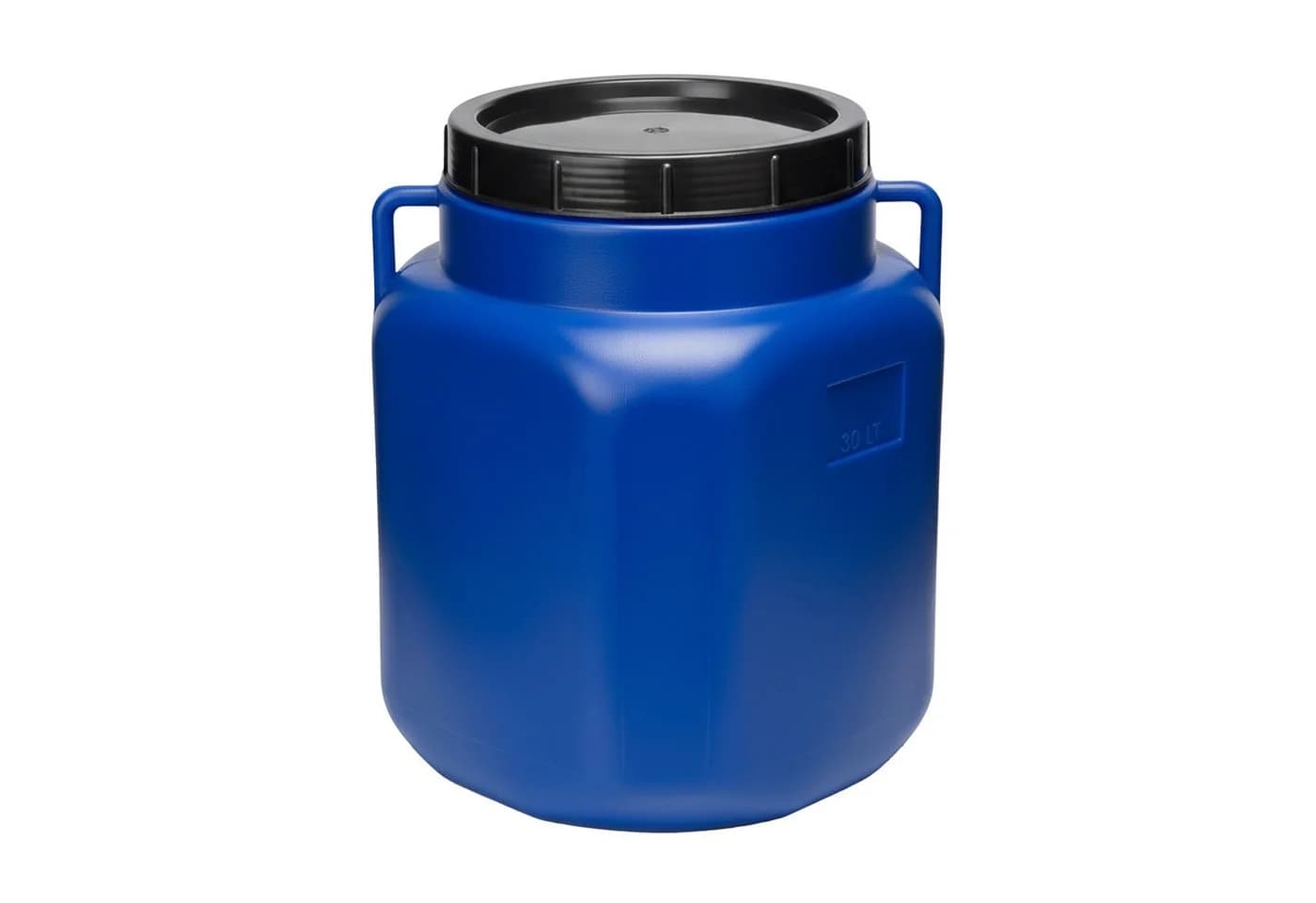 Garronda Regentonne 30L Blau BPA-frei quadratisch mit Deckel - Bild 2
