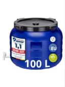 Garronda Regentonne 100L BPA-freies Fass mit Hahn Universalfass für Garten Bild 1
