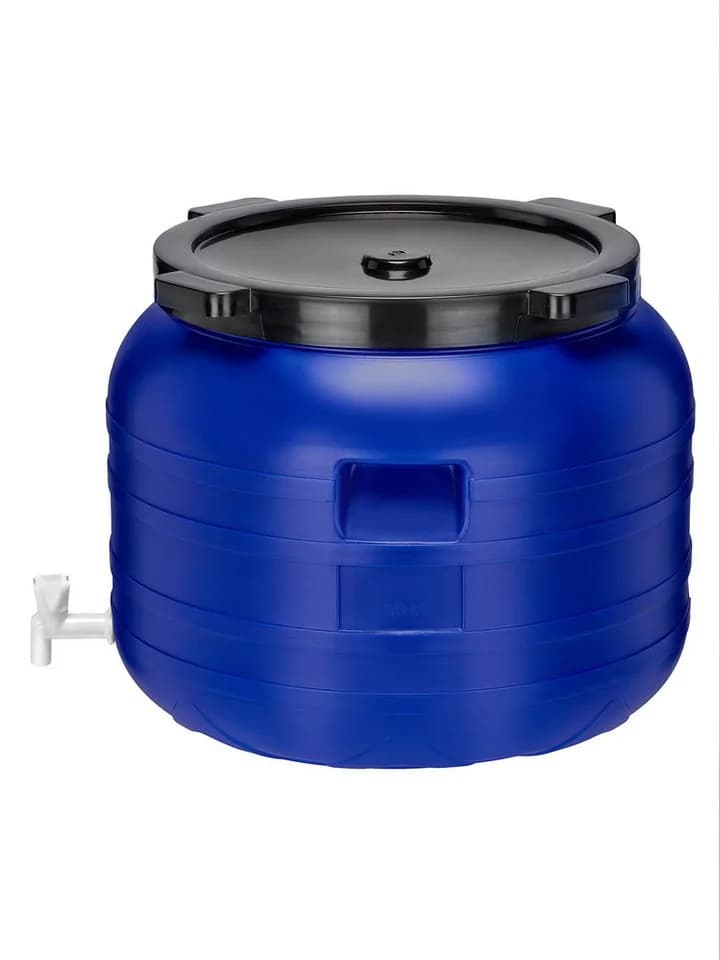 Garronda Regentonne 100L BPA-freies Fass mit Hahn Universalfass für Garten - Bild 2