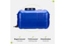 Garronda Regentonne 150l mit Deckel und Zapfhahn Blau HDPE Bild 5