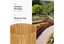 Garronda Zaun Rasenkante Holz Beeteimfassung Flexibler Rollborder Bild 3