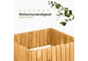 Garronda Zaun Rasenkante Holz Beeteimfassung Flexibler Rollborder Bild 5