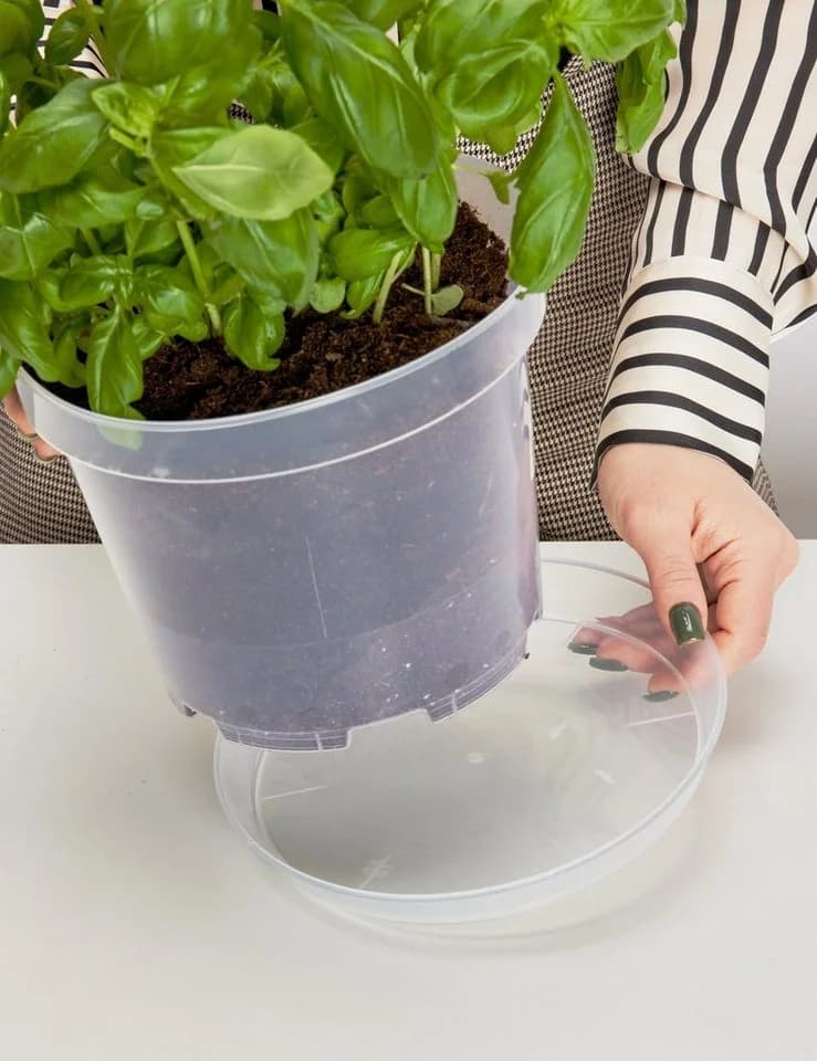 Garronda Blumentopfuntersetzer Terrakotta Kunststoff