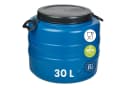Garronda Regentonne 30L HDPE Weithalsfass Blau Bild 2