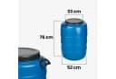 Garronda Regentonne 120 L Weithalsfass HDPE Blau Bild 1