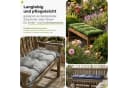 Garronda Bankauflage Outdoor Grün UV-beständig Bild 5