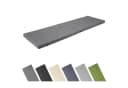 Garronda Bankauflage 120 cm Graphit wasserabweisend Bild 2