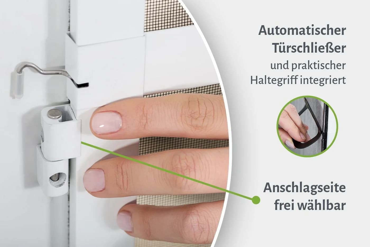 empasa Insektenschutz-Tür MASTER SLIM PLUS Alurahmen braun - Bild 4