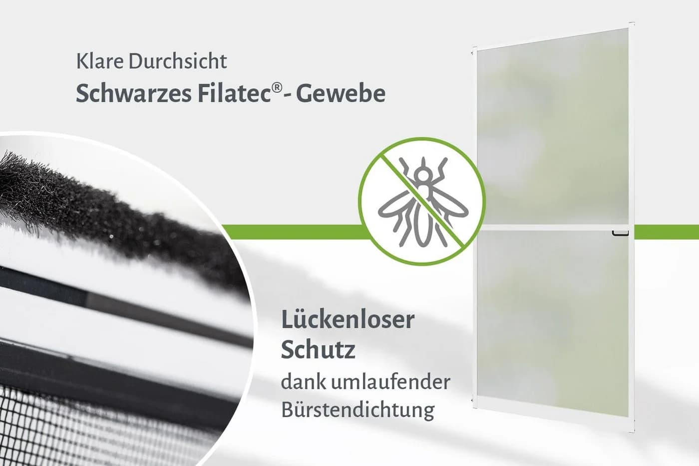 empasa Insektenschutz-Tür MASTER SLIM PLUS Alurahmen braun - Bild 5