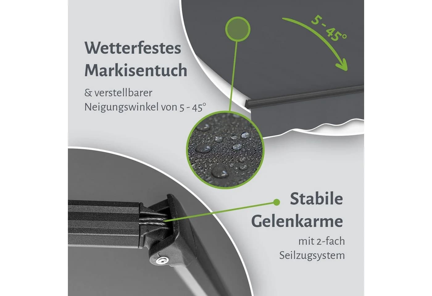 empasa Gelenkarmmarkise START PLUS Elektrisch Fernbedienung - Bild 3
