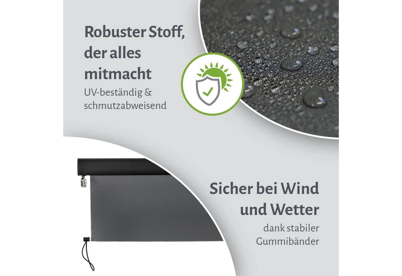 empasa Senkrechtmarkise MASTER Rot Anthrazit UV-beständig - Bild 4