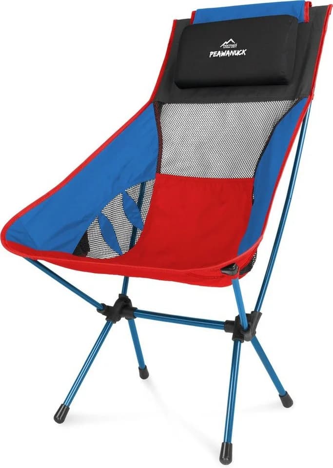 normani Campingstuhl Peawanuck Faltstuhl mit Nackenkissen und Getränkehalter - Bild 2