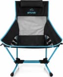 normani Campingstuhl Witchai Ultraleicht Strandstuhl Blau Bild 1