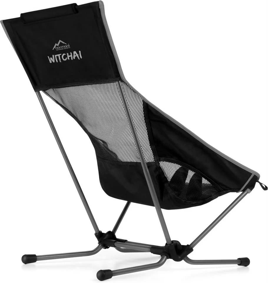 normani Campingstuhl Witchai Grau Aluminium Ultraleicht - Bild 4