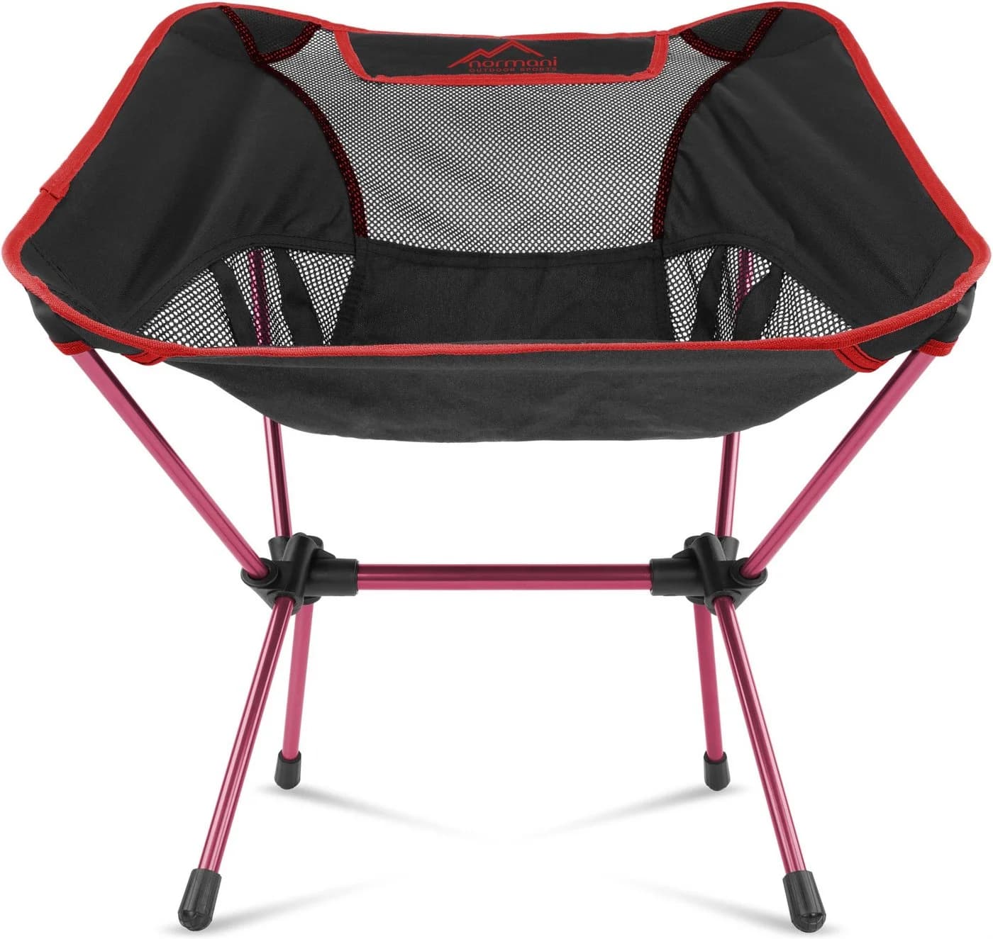 normani Campingstuhl Moak Ultraleicht 796g Rot Aluminium