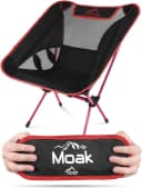 normani Campingstuhl Moak Ultraleicht 796g Rot Aluminium Bild 2