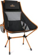 normani Campingstuhl Pewanuck Ultraleicht Faltstuhl Orange Aluminium Bild 1
