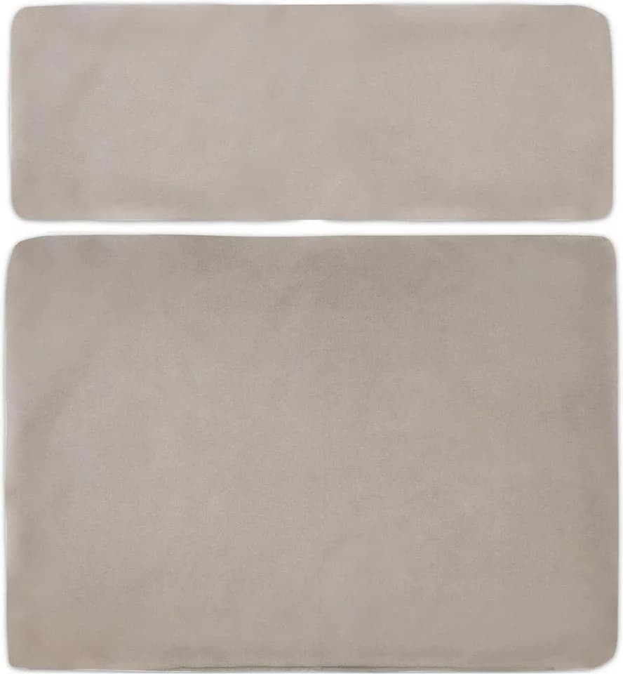 Aspero Wasserdichte Palettenkissenbezüge 2-teilig Beige - Bild 3