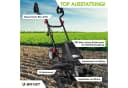 BRAST Elektro Motorhacke 1500W Gartenfräse mit 45cm Arbeitsbreite Bild 1